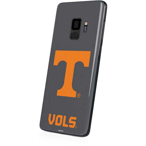 University of Tennessee-Knoxville T Logo Vols on Gray Galaxy S9 Skin